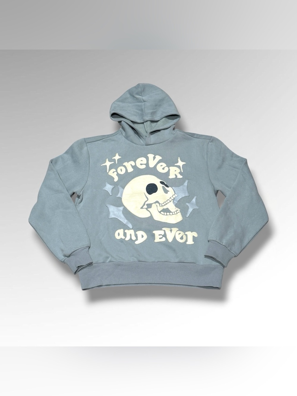PacSun Forever and Ever Skull Puff Print Hoodie
